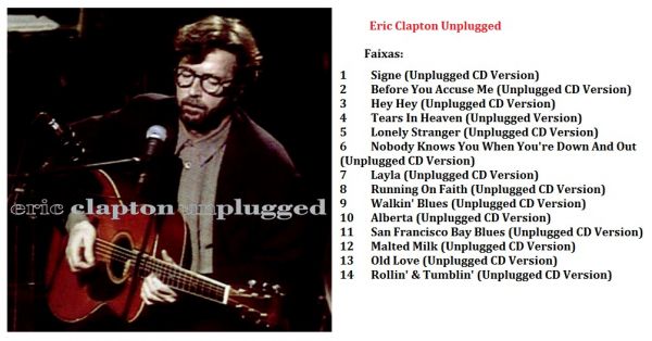 Cd Eric Clapton Unplugged